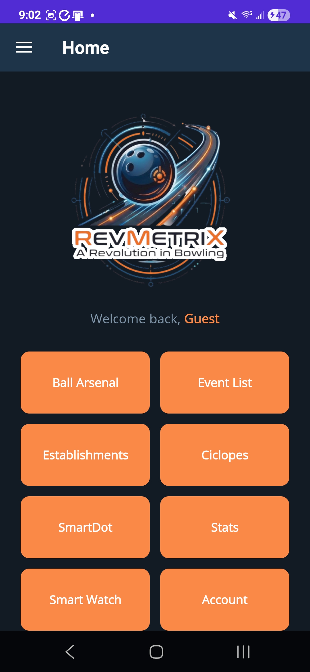 Main Page Logged In